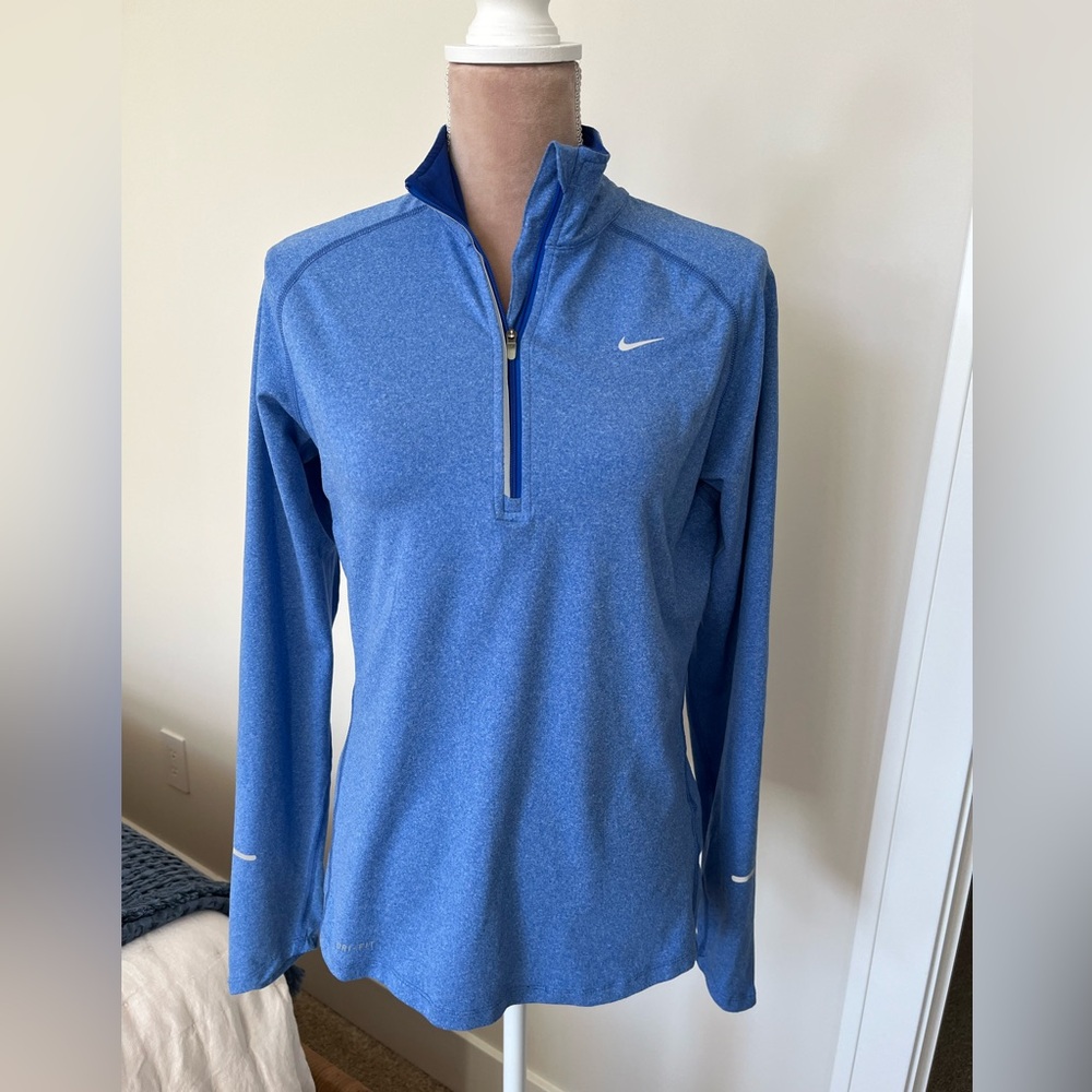 Nike Women's Dri Fit Quarter-Zip Pullover
